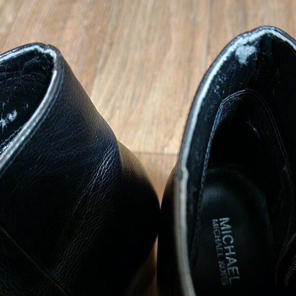 Michael Khors Heeled Booties (Black - 8M) - Picture 5 of 7